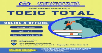LỚP LUYỆN THI TOEIC KHÓA THÁNG 5 NĂM 2025